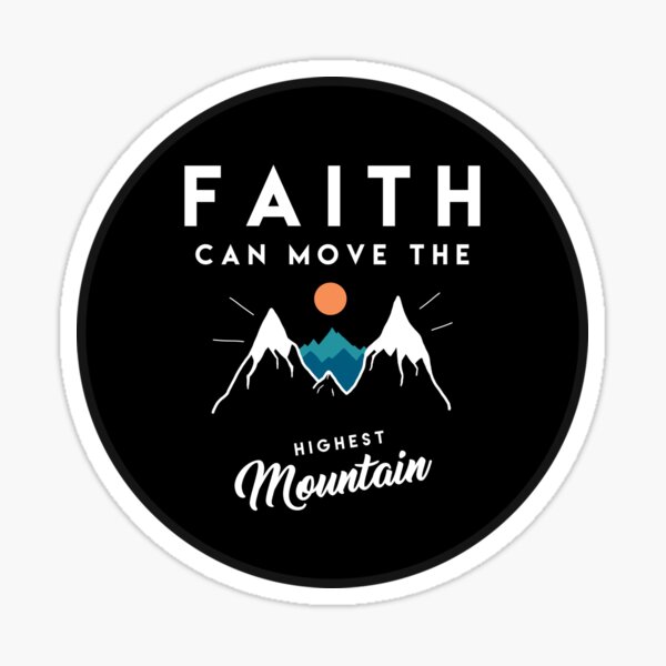 Faith Quote Sticker