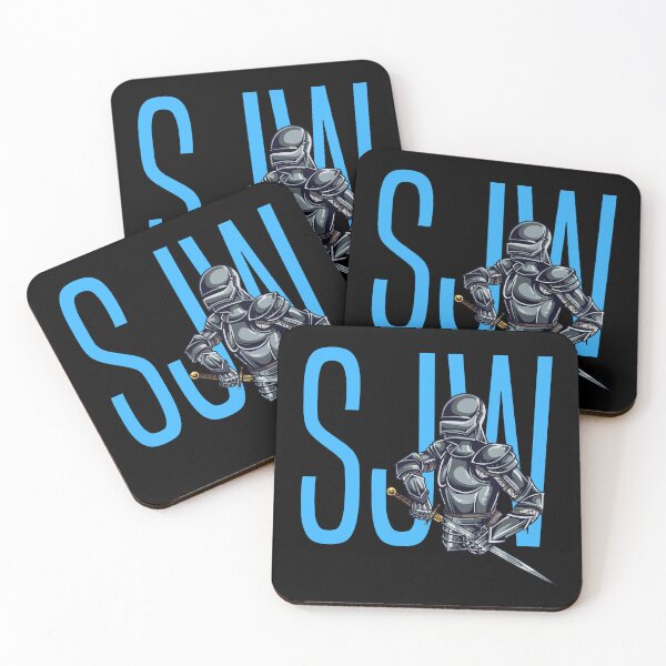 Item preview, SJW Social Justice Warrior Badass Feminist Design designed and sold by Nathalie Aynié.