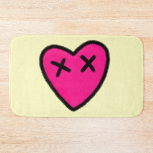 Item preview, Pink Heart Emoji Crossed Out Eyes Graffiti Spray Paint Art designed and sold by SYNTASTIC.