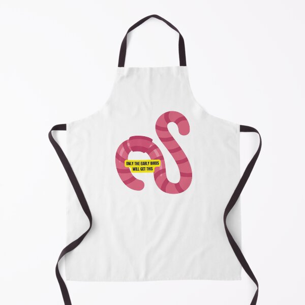 Item preview, Only the Early Birds Will Get This Funny Worm Design for Productive Morning People designed and sold by Nathalie Aynié.