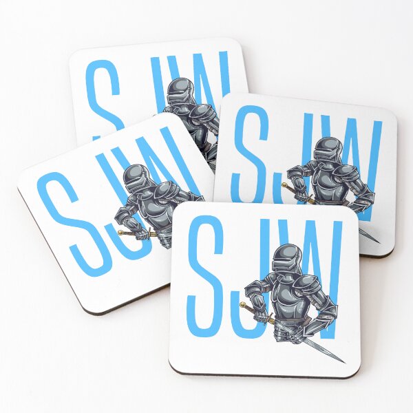 Item preview, SJW Social Justice Warrior Badass Feminist Design designed and sold by Nathalie Aynié.