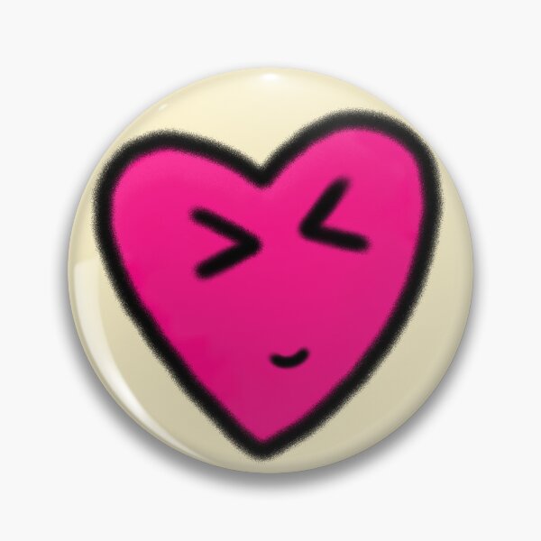 Item preview, Pink Heart Emoji Arrow Eyes Smile Graffiti Spray Paint Art designed and sold by SYNTASTIC.