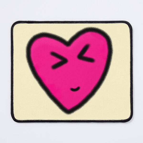 Item preview, Pink Heart Emoji Arrow Eyes Smile Graffiti Spray Paint Art designed and sold by SYNTASTIC.