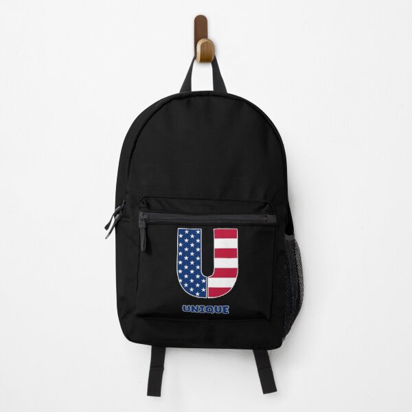 Item preview, Letter U USA flag unique designed and sold by Astralia.