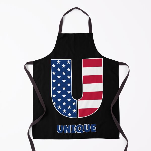 Item preview, Letter U USA flag unique designed and sold by Astralia.