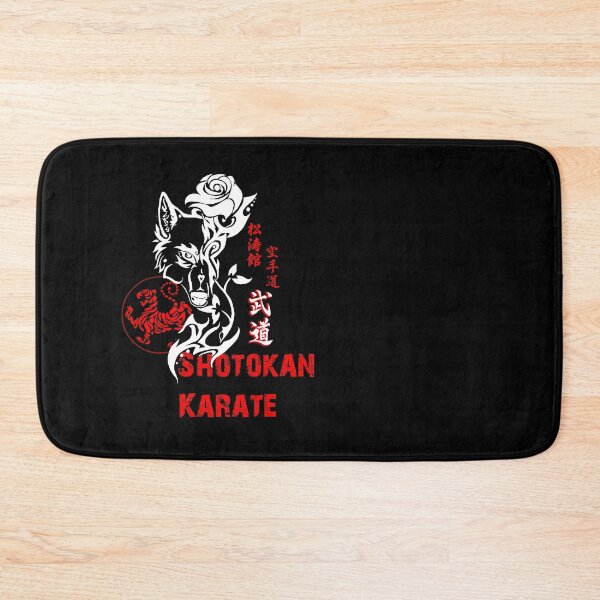 Item preview, Shotokan Karate Lone Budo Wolf - Martial Arts Design designed and sold by Zanshin-Art.
