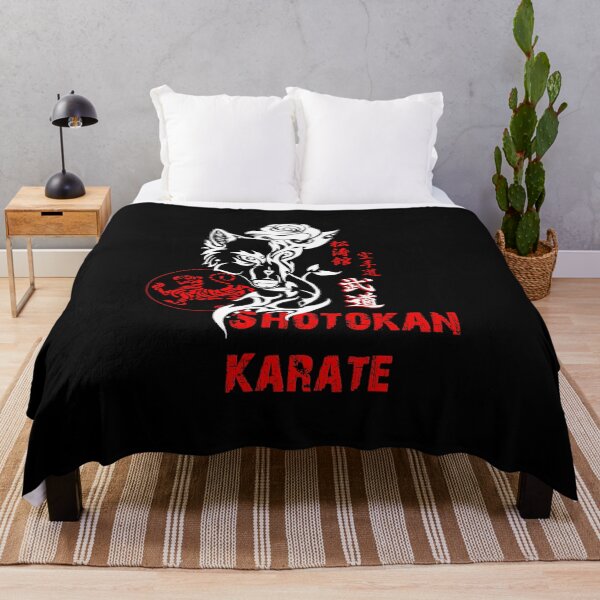 Item preview, Shotokan Karate Lone Budo Wolf - Martial Arts Design designed and sold by Zanshin-Art.