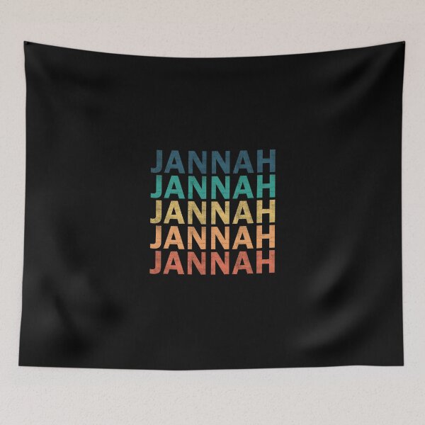 Item preview, Jannah Name T Shirt - Jannah Vintage Retro Name Gift Item Tee designed and sold by pourvasecandi.