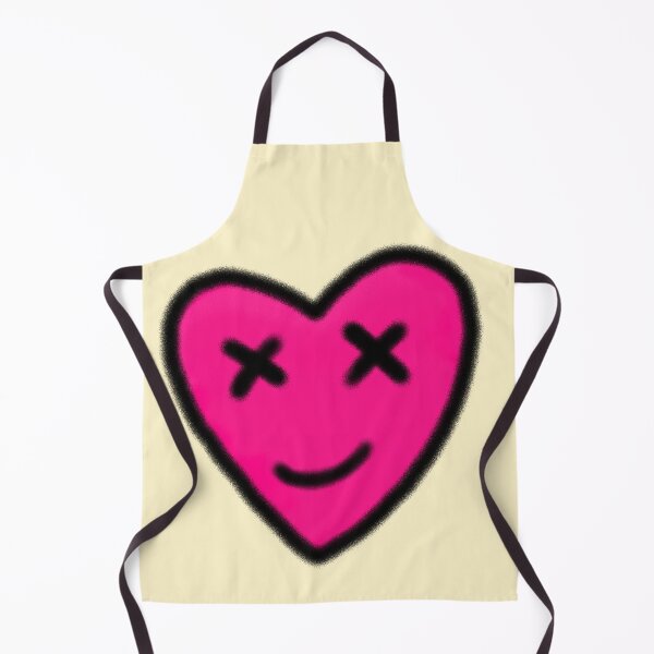 Item preview, Pink Heart Emoji Crossed Out Eyes Smile Graffiti Spray Paint Art designed and sold by SYNTASTIC.