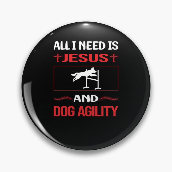 Item preview, Funny Jesus Dog Agility Training designed and sold by DougPoulos.