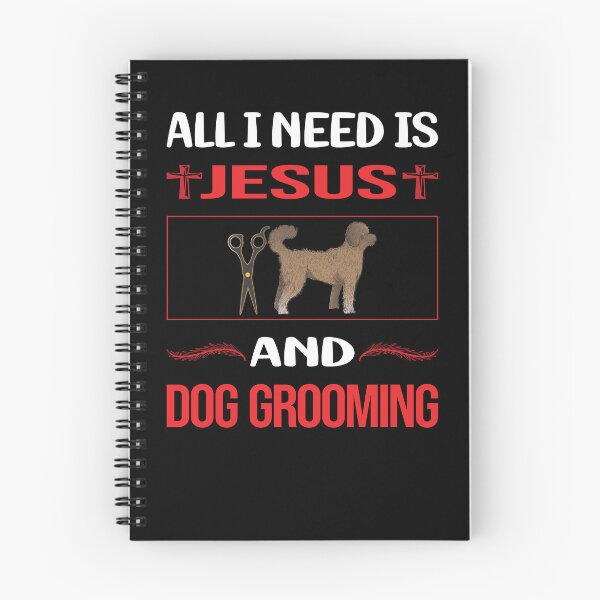 Item preview, Funny Jesus Dog Grooming Groomer designed and sold by DougPoulos.