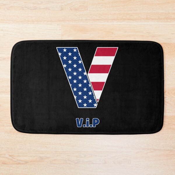 Item preview, Letter V USA flag vip designed and sold by Astralia.