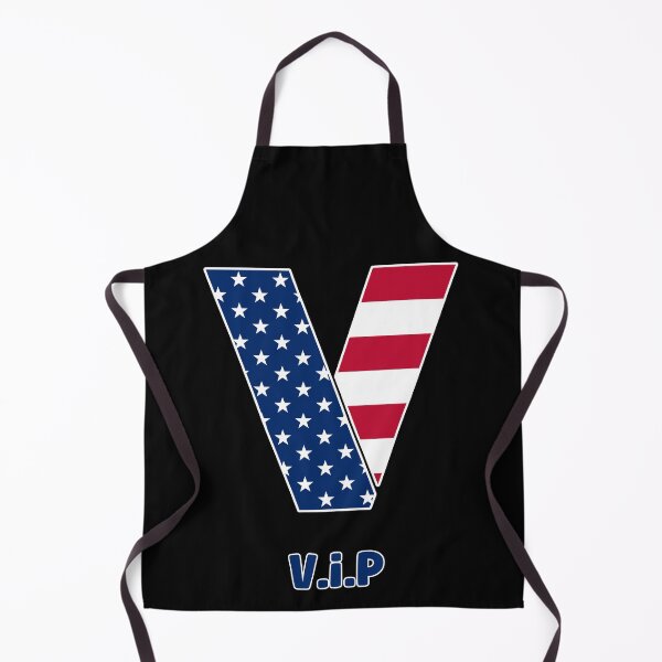 Item preview, Letter V USA flag vip designed and sold by Astralia.