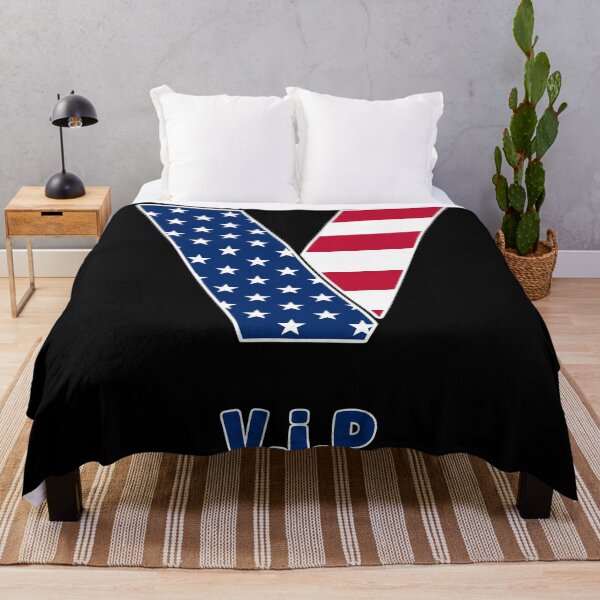 Item preview, Letter V USA flag vip designed and sold by Astralia.