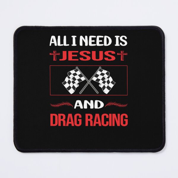 Item preview, Funny Jesus Drag Racing designed and sold by DougPoulos.