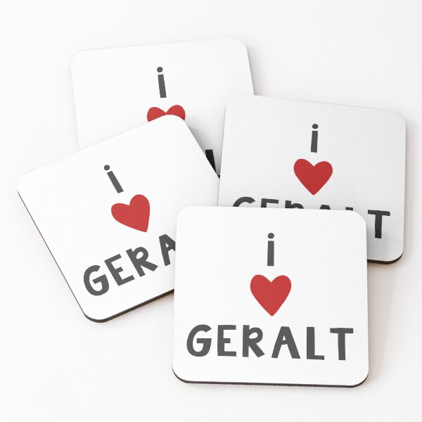 Item preview, I heart Geralt - Geralt of Rivia - The Witcher - Henry Cavill designed and sold by Monsterful Reads.