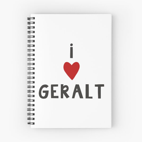 Item preview, I heart Geralt - Geralt of Rivia - The Witcher - Henry Cavill designed and sold by Monsterful Reads.