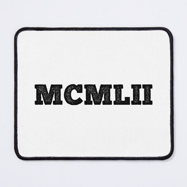 Item preview, 1952 Roman Numerals designed and sold by MSA-42.