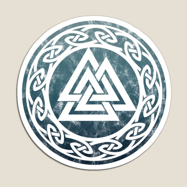 Valknut Magnet — SHIELDMAIDEN'S SANCTUM