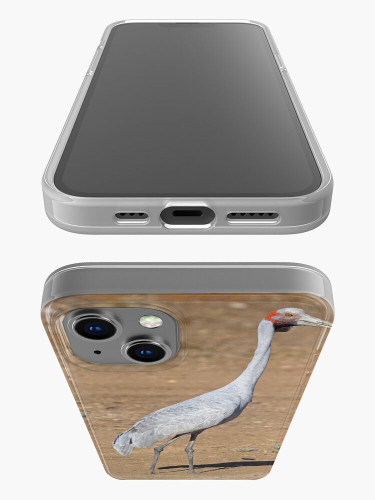 Alternate view of Brolga at Longreach iPhone Case