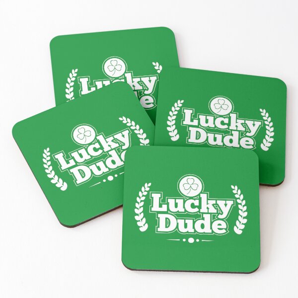 Item preview, Lucky Dude , St Patricks day funny shirt  designed and sold by StairheadStore.