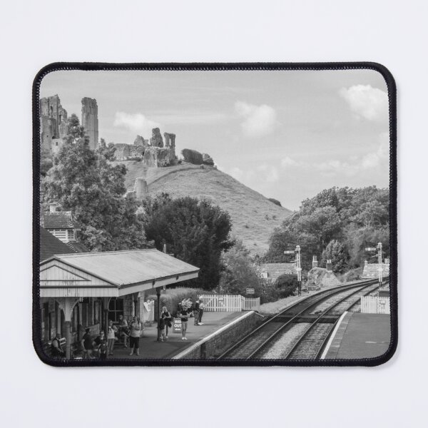 Item preview, Corfe Castle in monochrome designed and sold by cdkphotos.