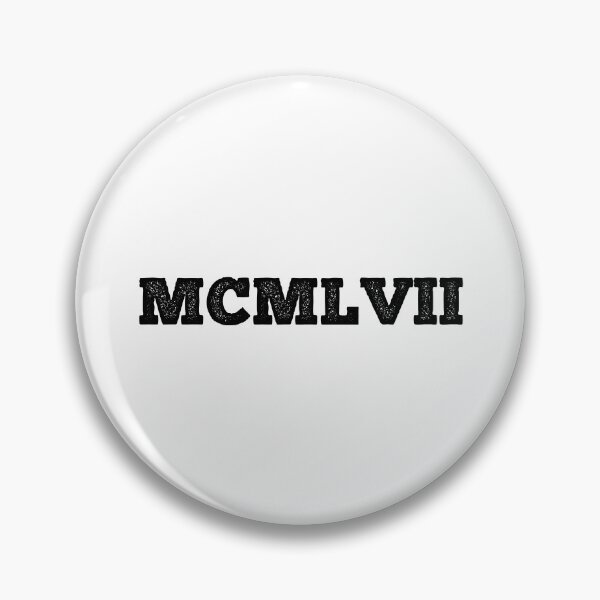 Item preview, 1957 Roman Numerals designed and sold by MSA-42.