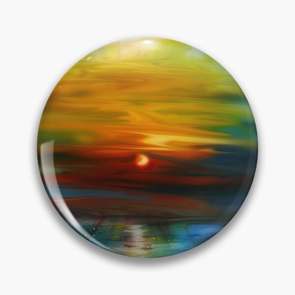 Item preview, Brella Golden hour over lake designed and sold by brellaum-ART.