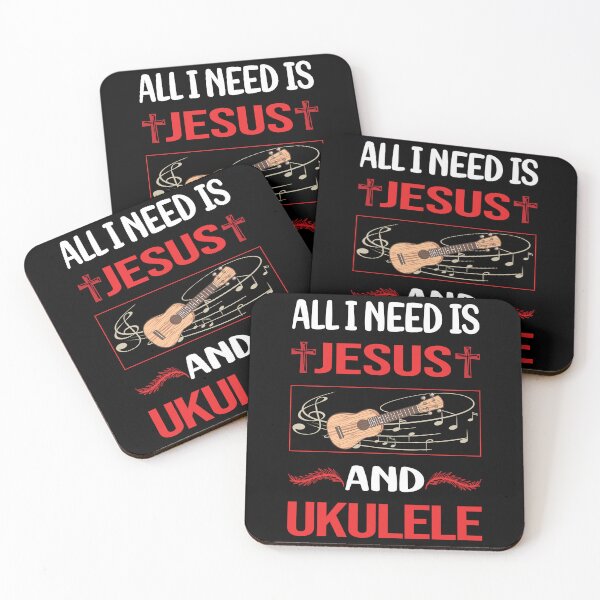 Item preview, Funny Jesus Ukulele designed and sold by FifineCroteau.