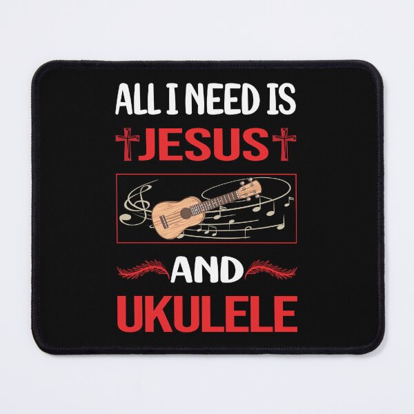 Item preview, Funny Jesus Ukulele designed and sold by FifineCroteau.