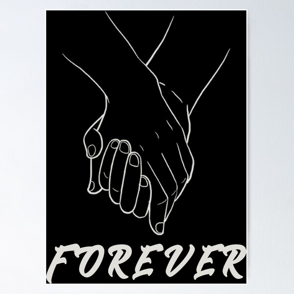 Item preview, couple holding hands cool artwork designed and sold by Bilel ★★★★★.