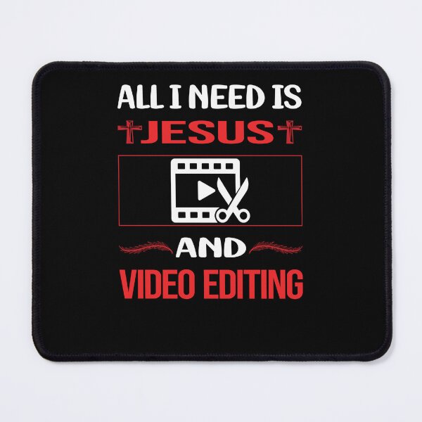 Item preview, Funny Jesus Video Editing Editor designed and sold by FifineCroteau.