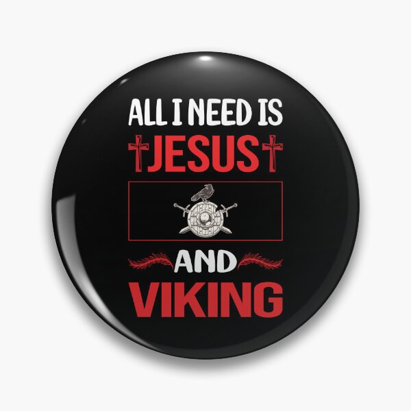 Item preview, Funny Jesus Viking designed and sold by FifineCroteau.