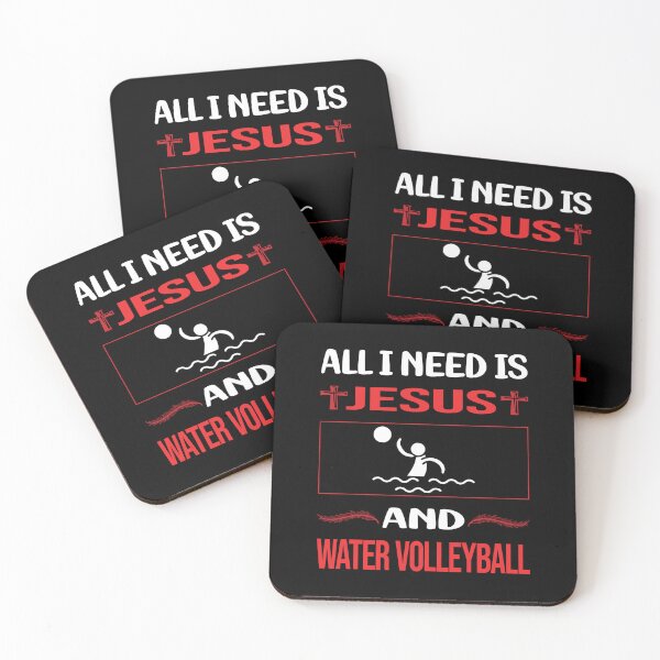 Item preview, Funny Jesus Water Volleyball designed and sold by FifineCroteau.