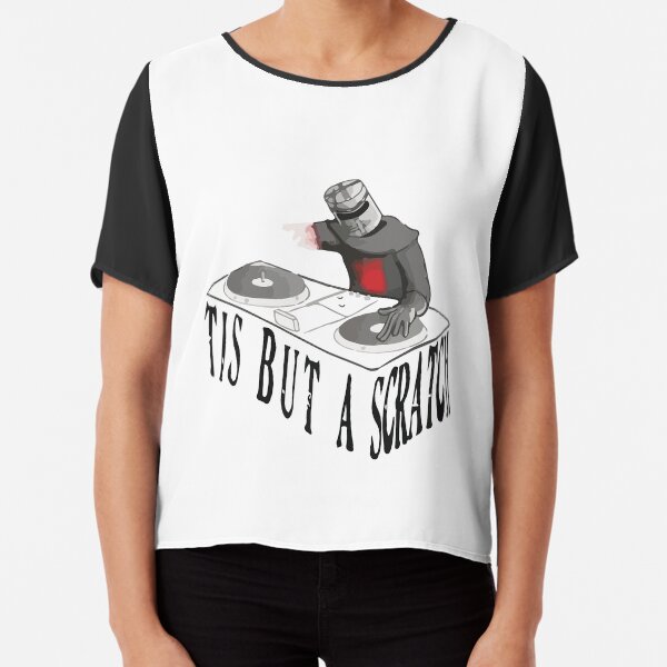 Tis But A Scratch Chiffon Top
