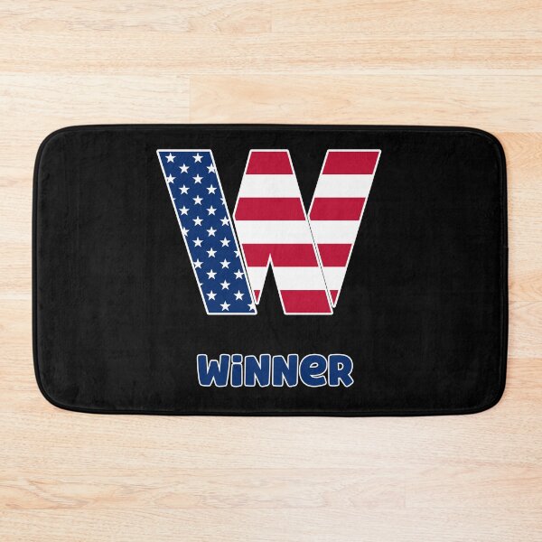 Item preview, Letter W USA flag winner designed and sold by Astralia.