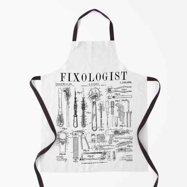 Item preview, Fixologist Mechanic Car Repair Tools Vintage Patent Print designed and sold by GrandeDuc.