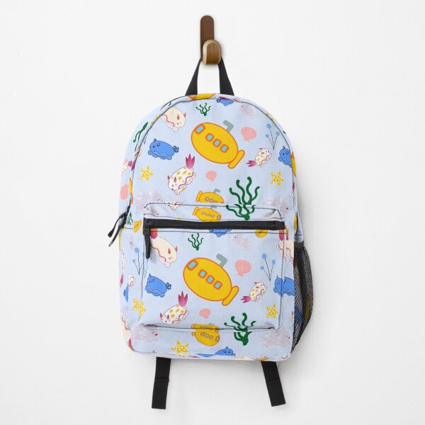 Item preview, Copia de Nudibranch Submarine Expedition on Baby Blue designed and sold by mixMixtli.