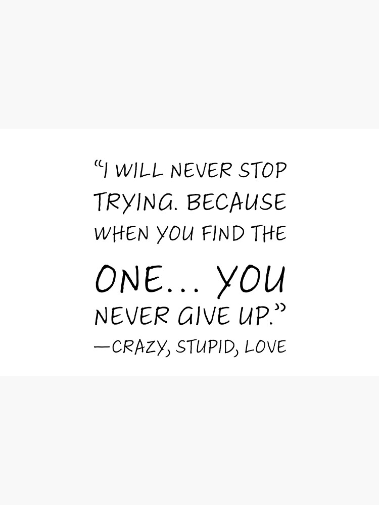 Crazy Stupid Love Quotes