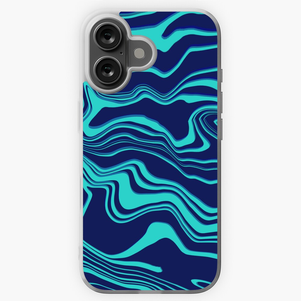 Vista previa del artículo con la obra «Funda blanda para iPhone», diseñado y vendido por Lo-cura.