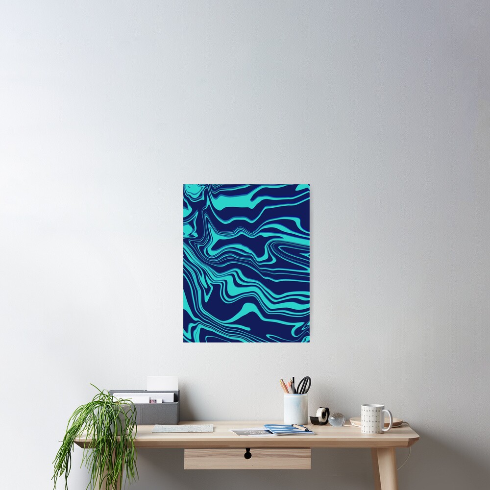Vista previa del artículo con la obra «Póster», diseñado y vendido por Lo-cura.