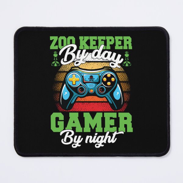 Item preview, Zoo Keeper By Day Gamer By Night designed and sold by shopx8.