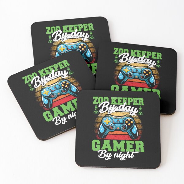 Item preview, Zoo Keeper By Day Gamer By Night designed and sold by shopx8.