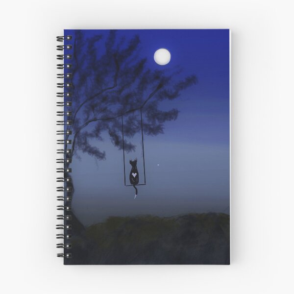 Item preview, Brella The Cat and the Moon designed and sold by brellaum-ART.