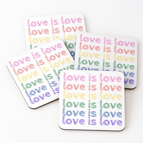 Item preview, Love is Love with all the colors of the rainbow designed and sold by Gorjana.