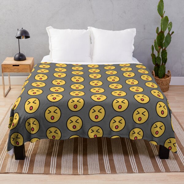 Item preview, Smiley Face Emoji Arrow Eyes Surprised Yellow Circle Spray Paint Art Graffiti designed and sold by SYNTASTIC.