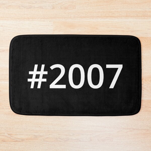 Item preview, Hashtag 2007 designed and sold by MSA-42.