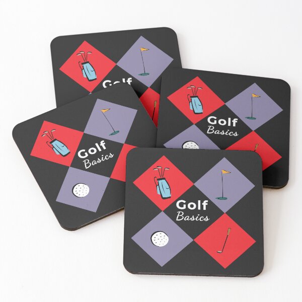 Item preview, Golf Basics Club Ball Bag Hole Design designed and sold by FuddalanDesigns.
