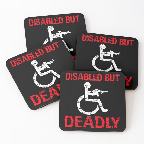 Item preview, Disabled but deadly designed and sold by Rebecca-Cruz.