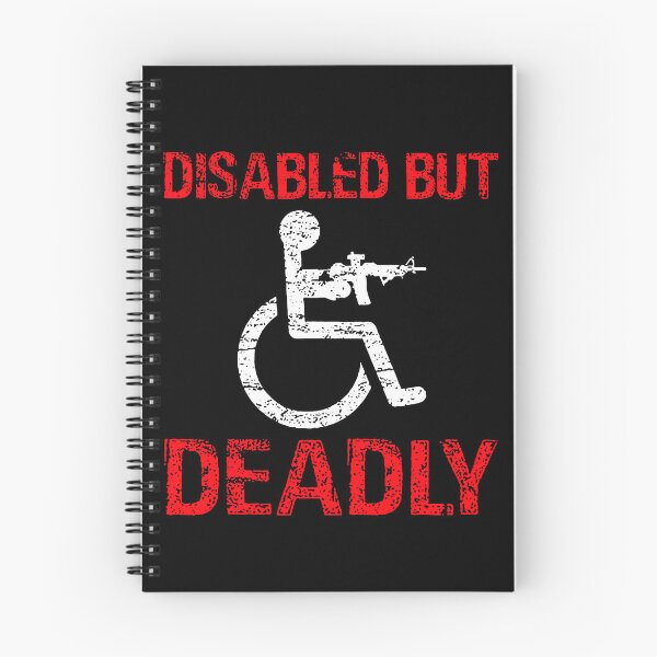 Item preview, Disabled but deadly designed and sold by Rebecca-Cruz.